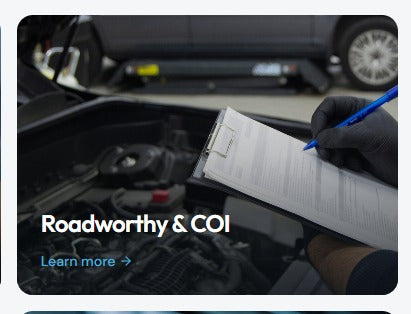 roadworthy and coi